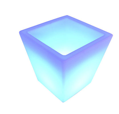 Good price Heat Resistance Custom Rotational Molding LED Flower Pot PE Planters online