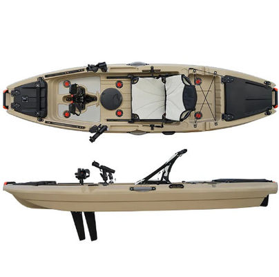 Good price PE 12 Foot Recreational Sit On Top Kayak Custom Roto Molded Kayak online