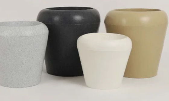 Good price Lightweight PE Garden Planter Moulds Smooth Textured Personalised Garden Planters online