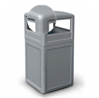 Outdoor Square Rotational Molding Products Rotoplastic Mold Trash Bin Classification