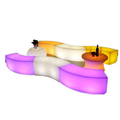 Καλή τιμή. Προσαρμοσμένο Rotoplastic LED έπιπλα λάμπα σκιά Shell Rolling πλαστικό LED φως μπάρα τραπέζι σε απευθείας σύνδεση