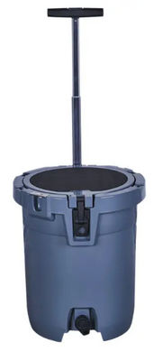 Good price OEM Rotational Molds Food And Beverage Roto Molded Storage Box Roto plastic Pull Rod Ice Cooler Box online