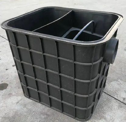 Good price Custom Kitchen Plastic Quadrate Grease Trap Rural Plastic Oil Trap Plastic Underground Tanks online