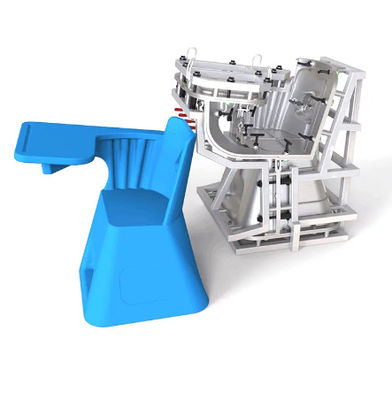 High Efficiency Rotational Aluminum Chair Mold , Custom Polyethylene Cooler Rotomolding
