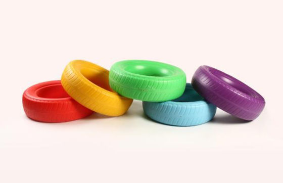 Good price Customized Children's Sensory Integration Training Equipment Coloured Tyre Rotomolding for Various Industries online