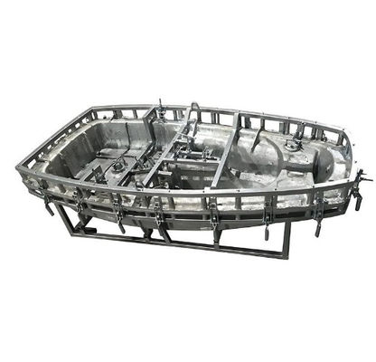 Καλή τιμή. Ανώτατη αντοχή Αλουμίνιο CNC Custom Rotomolding Ship Mold Ενσωματωμένα Σχήματα περιστροφής Κατασκευή σε απευθείας σύνδεση