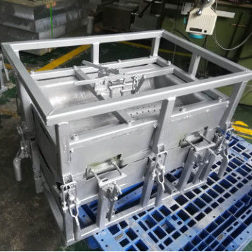 Custom Silver Aluminum Rotomolding Mould for Durable Rotary Molding