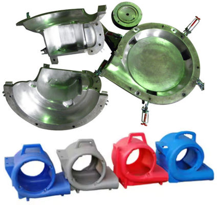 Moldura de rotação personalizada Alumínio Blower Air Casing UV e Solid e Fallproof Ferramentas de rotomoulding OEM