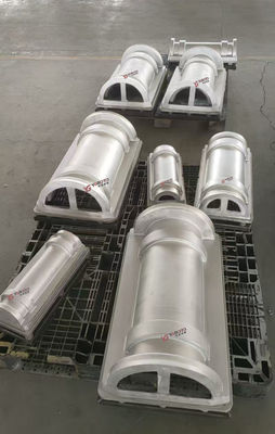 Bom preço. Moldes de plásticos de alumínio moldados por rotação personalizados para solução de moldagem rotativa de pontão de baixa manutenção on-line