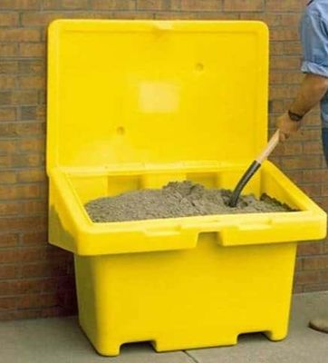 Good price Custom Rotomolding Mould Heavy Duty Winter Salt Sand Outdoor Storage Box Container With Lid online