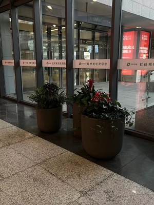 Custom Rotational Molding Products Rotomolding Outdoor Flowers Pot