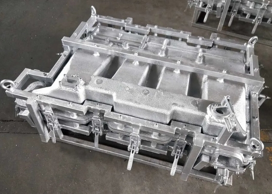 Custom Aluminum Mould for Traffic Barrier Plastic Guardrails