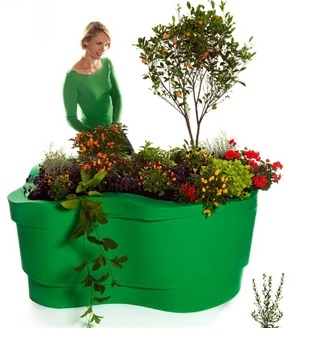 Rotational Molding Outdoor Flower Pots, OEM Large Plastic Planting Pots And Planters