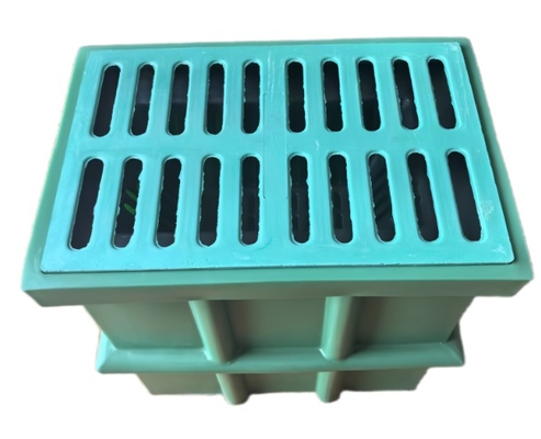 Un buen precio. Cucina de plástico cuadrado captura de grasa de plástico rural captura de aceite de plástico tanques subterráneos en línea